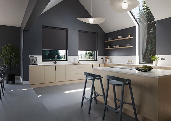 Trinity (Blackout), Cosmic Black - Roller Blind - Image 7
